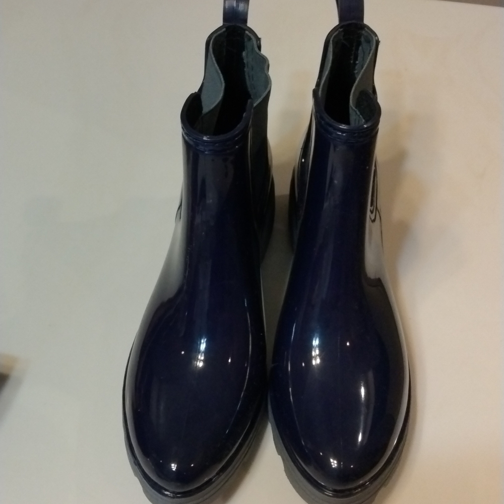 Jellies Women's Misty Boot, size 39, dk blue Rain Garden